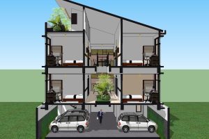 10 Contoh Denah Kos Kosan yang Cocok untuk Investasi