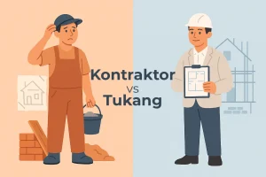 Kontraktor vs Tukang Lepas untuk Kost, Pilih yang Mana?