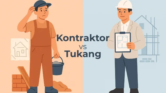 Kontraktor vs Tukang Lepas untuk Kost, Pilih yang Mana?